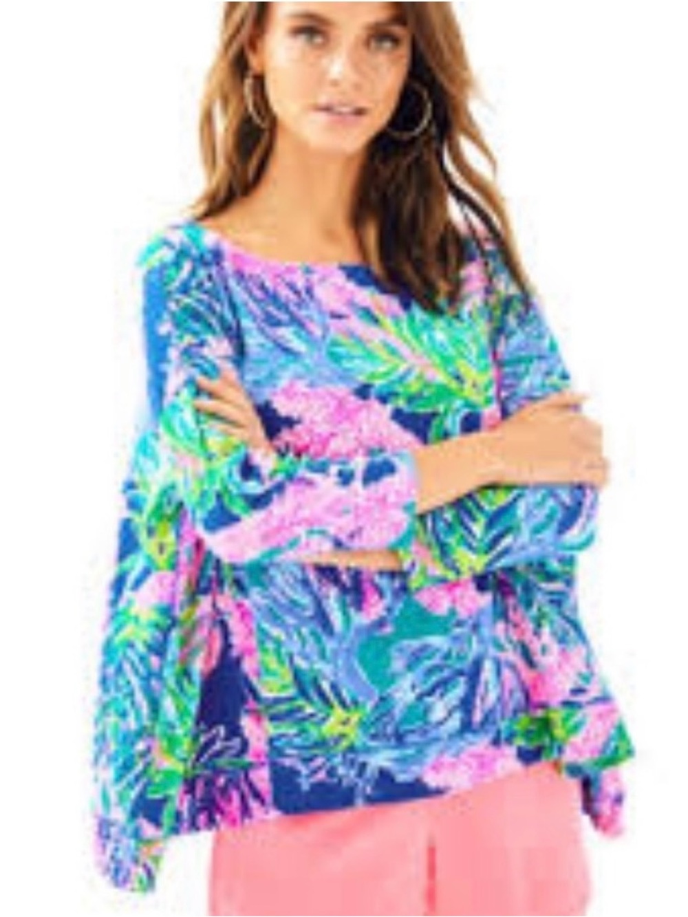 NWT LILLY PULITZER SHILOH PONCHO